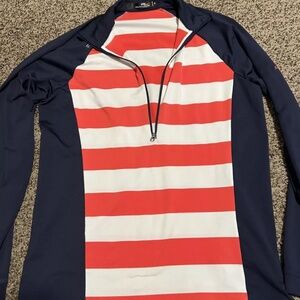 RLX Ralph Lauren 1/4 Zip Golf Pullover Women's Trump National Bedminster. Size M
